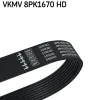 VKMV 8PK1670 HD SKF Поликлиновой ремень