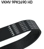 VKMV 9PK1690 HD SKF Поликлиновой ремень