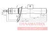 DSA633838 DYNAMATRIX Амортизатор