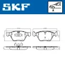 Превью - VKBP 80702 SKF Комплект тормозных колодок, дисковый тормоз (фото 2)
