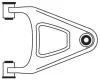 F3243 FRAP Рычаг независимой подвески колеса, подвеска колеса