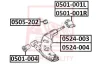 0524-004 ASVA Рычаг независимой подвески колеса, подвеска колеса