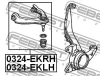Превью - 0324-EKLH FEBEST Рычаг независимой подвески колеса, подвеска колеса (фото 2)