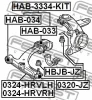 Превью - 0324-HRVLH FEBEST Рычаг независимой подвески колеса, подвеска колеса (фото 2)
