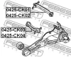 Превью - 0425-CK01 FEBEST Рычаг независимой подвески колеса, подвеска колеса (фото 2)