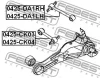 Превью - 0425-DA1RH FEBEST Рычаг независимой подвески колеса, подвеска колеса (фото 2)