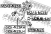 Превью - 0524-MZ3RH FEBEST Рычаг независимой подвески колеса, подвеска колеса (фото 2)