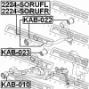 Превью - 2224-SORUFL FEBEST Рычаг независимой подвески колеса, подвеска колеса (фото 2)