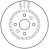 562787BC BENDIX Тормозной диск