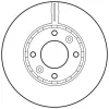 562799BC BENDIX Тормозной диск