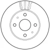 562814BC BENDIX Тормозной диск