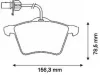 573045B BENDIX Тормозные колодки