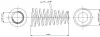 SP3051 MONROE Пружина ходовой части