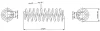 SP3385 MONROE Пружина ходовой части