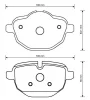 573352B BENDIX Тормозные колодки