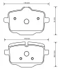 573353B BENDIX Тормозные колодки