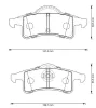 573374B BENDIX Тормозные колодки