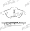 PBP1038 PATRON Комплект тормозных колодок, дисковый тормоз
