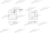 PBP799 PATRON Комплект тормозных колодок, дисковый тормоз