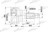 PCV3021 PATRON Шарнирный комплект, приводной вал