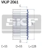 VKJP 2061 SKF Пыльник рулевой рейки (тяги)