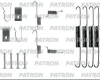 PSRK0086 PATRON Комплектующие, тормозная колодка