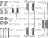 PSRK0133 PATRON Комплектующие, тормозная колодка