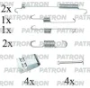 PSRK0138 PATRON Комплектующие, тормозная колодка