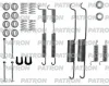 PSRK0187 PATRON Комплектующие, тормозная колодка