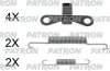 PSRK0209 PATRON Комплектующие, тормозная колодка