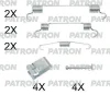 PSRK0215 PATRON Комплектующие, тормозная колодка