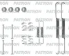 PSRK0226 PATRON Комплектующие, тормозная колодка