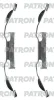 PSRK1032 PATRON Комплектующие, колодки дискового тормоза