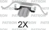 PSRK1041 PATRON Комплектующие, колодки дискового тормоза