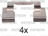 PSRK1099 PATRON Комплектующие, колодки дискового тормоза