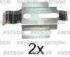 PSRK1177 PATRON Комплектующие, колодки дискового тормоза