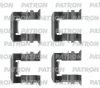 PSRK1205 PATRON Комплектующие, колодки дискового тормоза