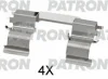 PSRK1283 PATRON Комплектующие, колодки дискового тормоза
