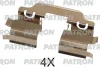 PSRK1332 PATRON Комплектующие, колодки дискового тормоза