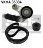 VKMA 36034 SKF Комплект ручекового (приводного) ремня
