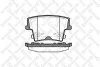 1138 008-SX STELLOX Комплект тормозных колодок, дисковый тормоз