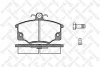157 014-SX STELLOX Комплект тормозных колодок, дисковый тормоз