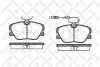 200 002B-SX STELLOX Комплект тормозных колодок, дисковый тормоз