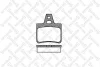 322 000-SX STELLOX Комплект тормозных колодок, дисковый тормоз