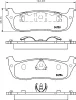 8DB 355 014-501 BEHR/HELLA/PAGID Тормозные колодки