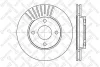 6020-2549V-SX STELLOX Тормозной диск