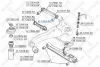 Превью - 87-72004-SX STELLOX Подвеска, рычаг независимой подвески колеса (фото 2)