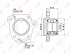 Превью - WB-1014 LYNXAUTO Комплект подшипника ступицы колеса (фото 2)