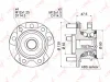 Превью - WH-1013 LYNXAUTO Комплект подшипника ступицы колеса (фото 4)