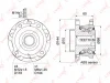 Превью - WH-1017 LYNXAUTO Комплект подшипника ступицы колеса (фото 4)